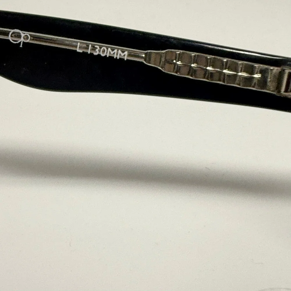 Ocean Pacific OP Eyeglasses H6577 Black Clear Ombre Rectangular Frames 45-16-130